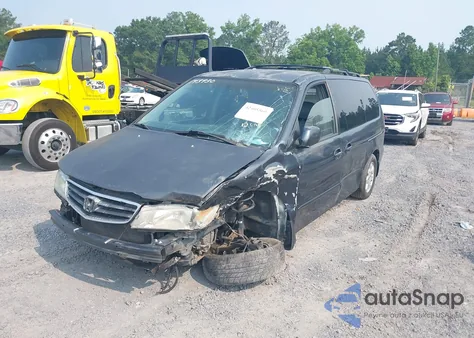 2003 Honda Odyssey Ex-L from USA, damaged, VIN 5FNRL18953B143930